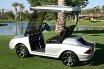 golf car siiver